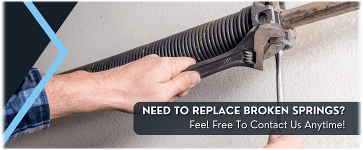 Broken Garage Door Spring Repair Marlborough MA